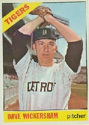 1966 Topps Baseball Cards      058      Dave Wickersham